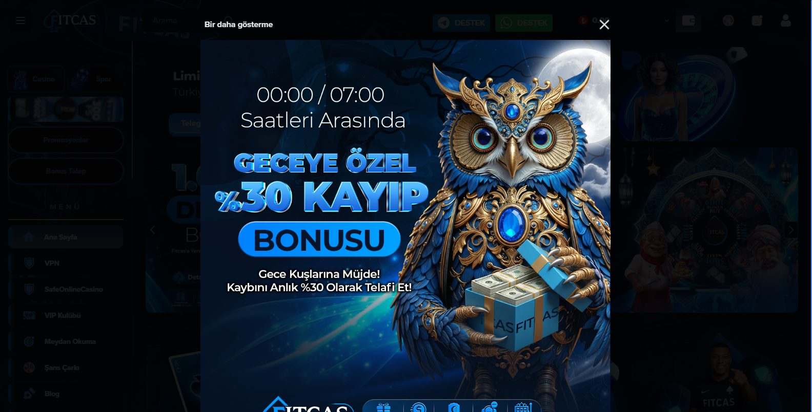 Fitcas Canlı Bahis Oyunları